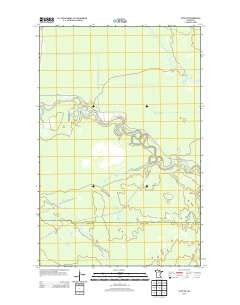 Effie NW Minnesota Historical topographic map, 1:24000 scale, 7.5 X 7.5 Minute, Year 2013
