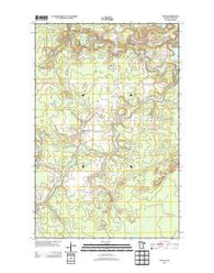 Effie SE Minnesota Historical topographic map, 1:24000 scale, 7.5 X 7.5 Minute, Year 2013