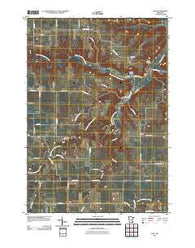 Elba Minnesota Historical topographic map, 1:24000 scale, 7.5 X 7.5 Minute, Year 2010