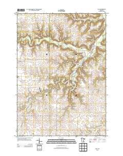 Elba Minnesota Historical topographic map, 1:24000 scale, 7.5 X 7.5 Minute, Year 2013