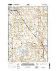 Elbow Lake Minnesota Current topographic map, 1:24000 scale, 7.5 X 7.5 Minute, Year 2016