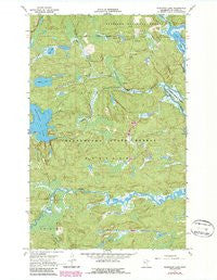 Elephant Lake Minnesota Historical topographic map, 1:24000 scale, 7.5 X 7.5 Minute, Year 1967