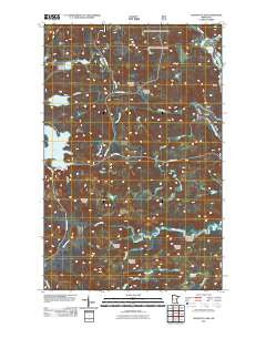 Elephant Lake Minnesota Historical topographic map, 1:24000 scale, 7.5 X 7.5 Minute, Year 2011