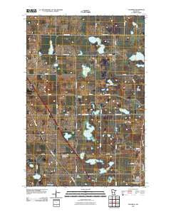 Elizabeth Minnesota Historical topographic map, 1:24000 scale, 7.5 X 7.5 Minute, Year 2010