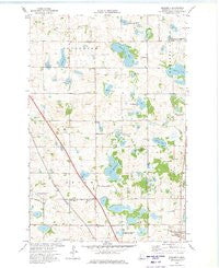 Elizabeth Minnesota Historical topographic map, 1:24000 scale, 7.5 X 7.5 Minute, Year 1973