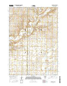 Elkton SW Minnesota Current topographic map, 1:24000 scale, 7.5 X 7.5 Minute, Year 2016