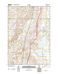 Ellendale Minnesota Historical topographic map, 1:24000 scale, 7.5 X 7.5 Minute, Year 2013