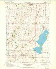 Ellendale Minnesota Historical topographic map, 1:24000 scale, 7.5 X 7.5 Minute, Year 1967