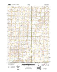 Ellsworth Minnesota Historical topographic map, 1:24000 scale, 7.5 X 7.5 Minute, Year 2013