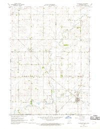 Ellsworth Minnesota Historical topographic map, 1:24000 scale, 7.5 X 7.5 Minute, Year 1967