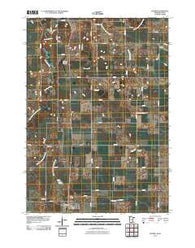 Elmore Minnesota Historical topographic map, 1:24000 scale, 7.5 X 7.5 Minute, Year 2010