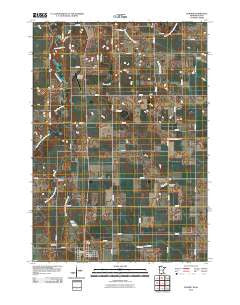Elmore Minnesota Historical topographic map, 1:24000 scale, 7.5 X 7.5 Minute, Year 2010