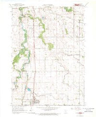 Elmore Minnesota Historical topographic map, 1:24000 scale, 7.5 X 7.5 Minute, Year 1967