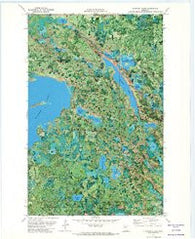 Elmwood Island Minnesota Historical topographic map, 1:24000 scale, 7.5 X 7.5 Minute, Year 1971