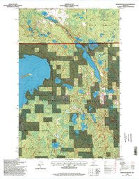 Elmwood Island Minnesota Historical topographic map, 1:24000 scale, 7.5 X 7.5 Minute, Year 1996
