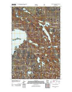 Elmwood Island Minnesota Historical topographic map, 1:24000 scale, 7.5 X 7.5 Minute, Year 2011