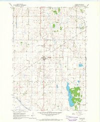 Elrosa Minnesota Historical topographic map, 1:24000 scale, 7.5 X 7.5 Minute, Year 1965