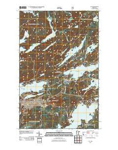 Ely Minnesota Historical topographic map, 1:24000 scale, 7.5 X 7.5 Minute, Year 2011