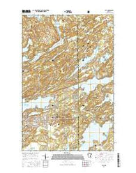 Ely Minnesota Current topographic map, 1:24000 scale, 7.5 X 7.5 Minute, Year 2016