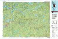 Ely Minnesota Historical topographic map, 1:100000 scale, 30 X 60 Minute, Year 1994