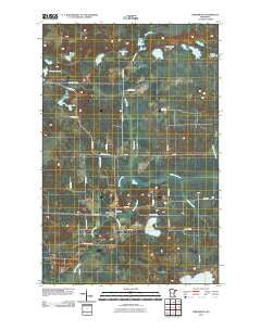 Embarrass Minnesota Historical topographic map, 1:24000 scale, 7.5 X 7.5 Minute, Year 2010