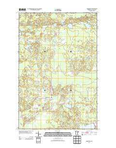 Embarrass Minnesota Historical topographic map, 1:24000 scale, 7.5 X 7.5 Minute, Year 2013