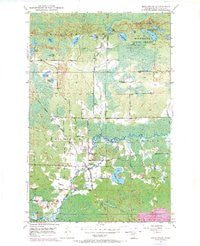 Embarrass Minnesota Historical topographic map, 1:24000 scale, 7.5 X 7.5 Minute, Year 1949