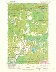 Embarrass Minnesota Historical topographic map, 1:24000 scale, 7.5 X 7.5 Minute, Year 1949