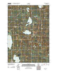 Emmons Minnesota Historical topographic map, 1:24000 scale, 7.5 X 7.5 Minute, Year 2010