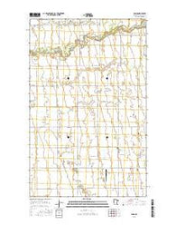 Enok Minnesota Current topographic map, 1:24000 scale, 7.5 X 7.5 Minute, Year 2016