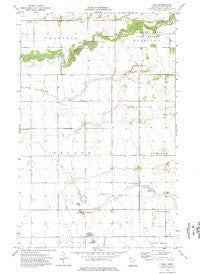 Enok Minnesota Historical topographic map, 1:24000 scale, 7.5 X 7.5 Minute, Year 1974