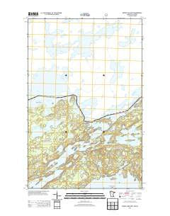Ensign Lake West Minnesota Historical topographic map, 1:24000 scale, 7.5 X 7.5 Minute, Year 2013