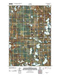 Erdahl Minnesota Historical topographic map, 1:24000 scale, 7.5 X 7.5 Minute, Year 2010