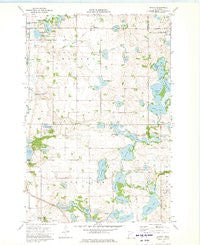 Erdahl Minnesota Historical topographic map, 1:24000 scale, 7.5 X 7.5 Minute, Year 1973