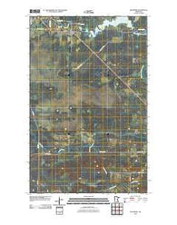 Ericsburg Minnesota Historical topographic map, 1:24000 scale, 7.5 X 7.5 Minute, Year 2010