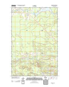 Ericsburg Minnesota Historical topographic map, 1:24000 scale, 7.5 X 7.5 Minute, Year 2013