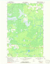 Ericsburg NW Minnesota Historical topographic map, 1:24000 scale, 7.5 X 7.5 Minute, Year 1969