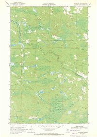Ericsburg SE Minnesota Historical topographic map, 1:24000 scale, 7.5 X 7.5 Minute, Year 1969