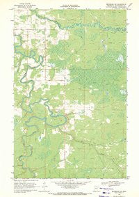 Ericsburg SW Minnesota Historical topographic map, 1:24000 scale, 7.5 X 7.5 Minute, Year 1969