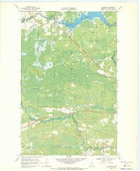 Ericsburg Minnesota Historical topographic map, 1:24000 scale, 7.5 X 7.5 Minute, Year 1969