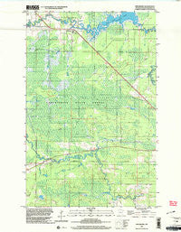 Ericsburg Minnesota Historical topographic map, 1:24000 scale, 7.5 X 7.5 Minute, Year 1999