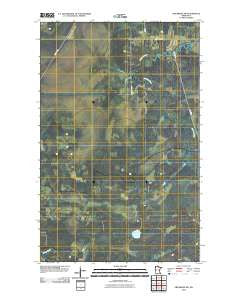 Ericsburg NW Minnesota Historical topographic map, 1:24000 scale, 7.5 X 7.5 Minute, Year 2010