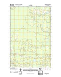 Ericsburg NW Minnesota Historical topographic map, 1:24000 scale, 7.5 X 7.5 Minute, Year 2013
