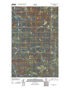 Ericsburg SE Minnesota Historical topographic map, 1:24000 scale, 7.5 X 7.5 Minute, Year 2010