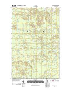 Ericsburg SE Minnesota Historical topographic map, 1:24000 scale, 7.5 X 7.5 Minute, Year 2013