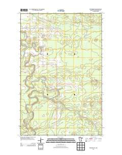 Ericsburg SW Minnesota Historical topographic map, 1:24000 scale, 7.5 X 7.5 Minute, Year 2013