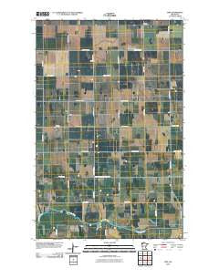 Erie Minnesota Historical topographic map, 1:24000 scale, 7.5 X 7.5 Minute, Year 2010