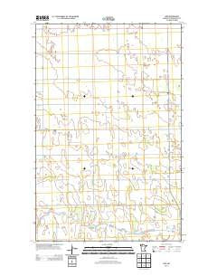 Erie Minnesota Historical topographic map, 1:24000 scale, 7.5 X 7.5 Minute, Year 2013