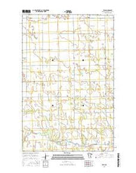 Erie Minnesota Current topographic map, 1:24000 scale, 7.5 X 7.5 Minute, Year 2016