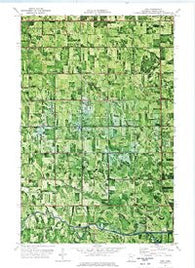 Erie Minnesota Historical topographic map, 1:24000 scale, 7.5 X 7.5 Minute, Year 1972